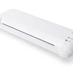 ednet Laminiergerät für DIN A4, weiß, geeignet für 80-125 Mic Folien