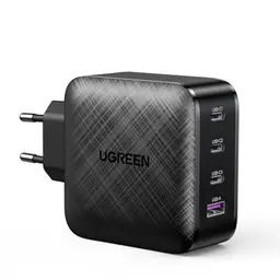 UGREEN 65W USB C Ladegerät - 4 Ports GaN Charger für MacBook, iPhone 17/16/15/14/13, iPad Pro, S25 Ultra