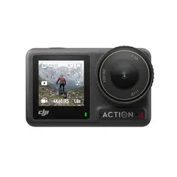 DJI Osmo Action 4 Essential-Combo 4K/120fps Action-Kamera mit langlebigem Akku