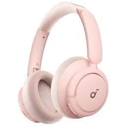Anker Soundcore Q30 Bluetooth Kopfhörer mit Geräuschisolierung, 40h Akku, kombiniert mit 2 Geräten (rosa)