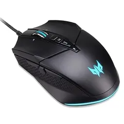 Acer Predator Cestus 335 Gaming Maus, 19.000 DPI, RGB Beleuchtung, schwarz/blau