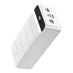 Powerbank 60000mAh, 22,5W PD USB-C, Externer Akku mit LED-Anzeige, 4 Ausgänge, kompatibel mit iPhone, Tablets und Android