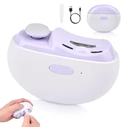 Elektrischer Nagelknipser 3 in 1 mit Polierfunktion & LED-Licht für Babys, Kinder, Erwachsene und Senioren