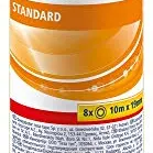 tesa Tesafilm Standard – Transparentes Klebeband für Haushalt, Schule & Büro, 10 m x 19 mm, 8er Pack