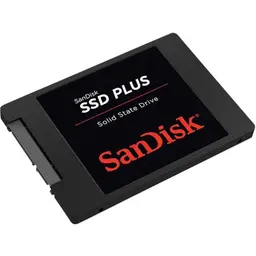 SanDisk SSD Plus 480 GB interne SSD Festplatte - schnelles Hoch- und Herunterfahren