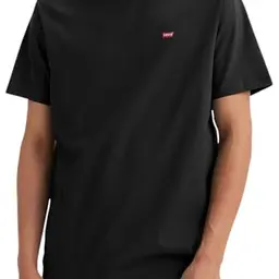 Levi's Herren Original Housemark T-Shirt, Stonewashed Black, XL