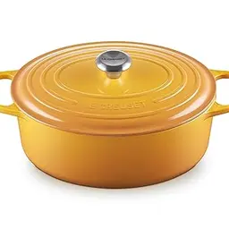 Le Creuset Signature Gusseisen-Bräter Oval, Ø 31 cm, 6,3 l, Nectar