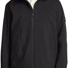 Tommy Hilfiger Herren Blouson Jacke, Schwarz, Größe L
