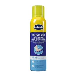 Scholl Fresh Step Geruchsstopp Schuhspray, 150 ml – gegen Gerüche, für frische Schuhe