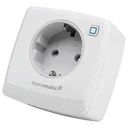 Homematic IP Smart Home Schaltsteckdose mit App-Steuerung, Alexa & Google Assistant, Energie sparen