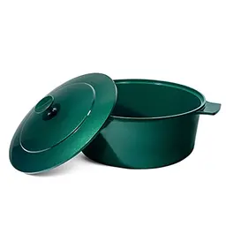 Granitestone Diamond Dutch Oven mit selbstbratendem Deckel, ultra-nonstick, 100% PFOA-frei, Grün
