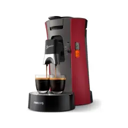 Philips Senseo Select Kaffeepadmaschine – intensives Rot