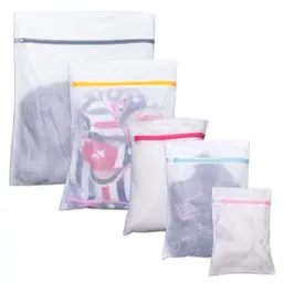 Wäschesack 5er Set für Hemden, Schuhe, BH und Unterwäsche