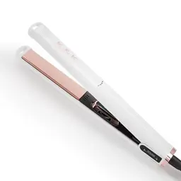 K&K Glätteisen mit Turmalin-Keramik, 2-in-1 Haarglätter und Lockenwickler, Dual-Spannung, schnell aufheizend