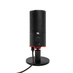 JBL Quantum Stream USB-Mikrofon für Streaming, Aufnahmen und Gaming – Schwarz