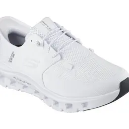 Skechers Herren Glide-Step Pro Sneaker in Weiß, Größe 42