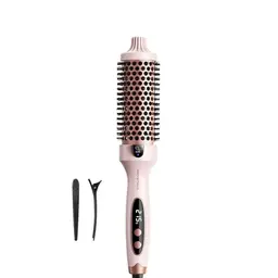 Wavytalk Thermobürste, 5 Temperaturstufen, Haar schonend, 38 mm, Sakura Rosa