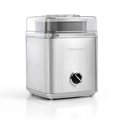 Cuisinart Deluxe Eismaschine - Frozen Yogurt & Sorbet Maker - Hausgemachte Desserts in 25 Minuten - 2L Kapazität - Silber