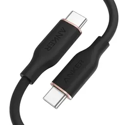 Anker Powerline III Flow USB C Kabel 240W, 90cm, kompatibel mit iPhone 15/16/17, MacBook, iPad, Galaxy S24, Switch