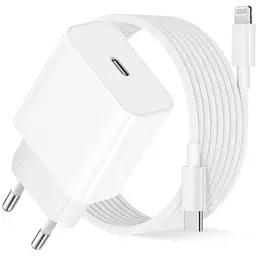 iPhone Ladekabel 25W MFi Zertifiziert Lightning für iPhone 14/13/12/11/Xs/Xr/8/7 und iPad, 2M Schnellladegerät