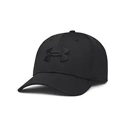 Under Armour Men's Blitzing Low Stretch Fit Cap - Black / Black - L/XL