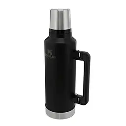 Stanley Classic Thermosflasche 1.9L - Hält 45 Stunden heiß oder kalt - Edelstahl - BPA-frei - Spülmaschinenfest - Matte Black