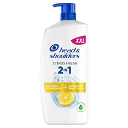 Head & Shoulders Citrus Fresh 2-in-1 Anti-Schuppen-Shampoo und Spülung 1000ml Pumpspender