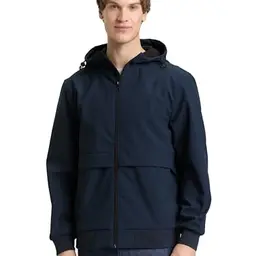 TOM TAILOR Denim Damen Softshell-Jacke mit Kapuze