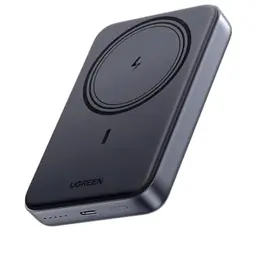 UGREEN Wireless Powerbank 10000mAh, MagSafe-kompatibel für iPhone 17/16/15/14/13/12 (Schwarz)