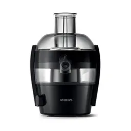 Philips Entsafter HR1832/00 – 500W, 1.5L, QuickClean, Schwarz