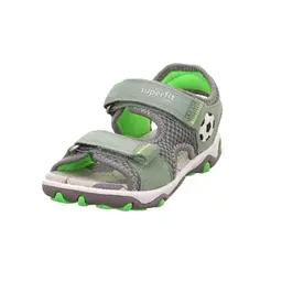 Superfit MIKE 3.0 Kinder Sneaker in Hellgrün/Hellgrau