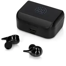 d-b M31A Bluetooth 5.2 In Ear Kopfhörer - Kabellose Earbuds mit HD Sound - Wassertropfen Design in Schwarz