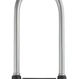 MASTER LOCK Bügelschloss mit Halterung - Zertifiziertes Fahrrad Schloss, Silber