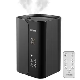 Steinborg® Luftbefeuchter 5L mit Fernbedienung und Hygrometer - ultra leise, leistungsstark, mit Timer und Aroma-Fach