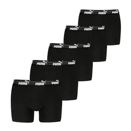 Puma Herren Boxer mit Logo, Schwarz, Größe XL