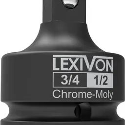 LEXIVON Steckschlüssel-Adapter 3/4" auf 1/2", 20 mm, Chrom-Vanadium-Stahl