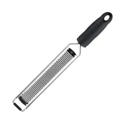 MasterChef Parmesanreibe Zester mit ergonomischem Griff, Edelstahlklinge, spülmaschinenfest