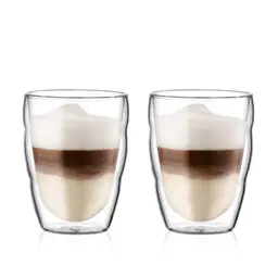 Bodum PILATUS 2-teiliges Gläser-Set, transparent, 0,25 L