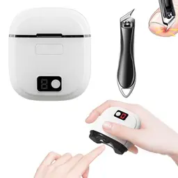 Elektrischer Nagelknipser 2-in-1 Set für perfekte Nagelpflege