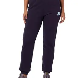 Jack & Jones Damenhose, Lila mit Print, Größe S
