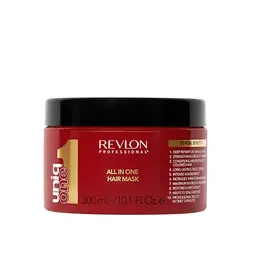 REVLON PROFESSIONAL UniqOne All in One Haarmaske, 300 ml – Reparatur & Glanz, spendet Feuchtigkeit, Anti-Frizz