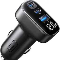 INIU Zigarettenanzünder USB-C, 90W Dual 45W Kfz Auto Ladegerät Adapter