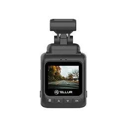 TELLUR Dash Patrol DC1 FullHD 1080P Autokamera mit G-Sensor und Parküberwachungsfunktion, Schwarz