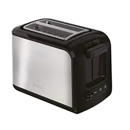 Tefal Express Toaster für 2 Scheiben, Schwarz, Edelstahl, 850 W