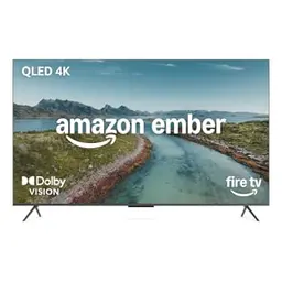 Amazon Ember QLED 55" 4K Smart TV mit Fire TV, HDR, Dolby Vision und Alexa-Sprachsteuerung