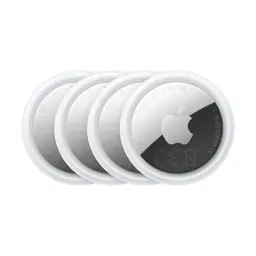 Apple AirTag 2. Generation 4er Pack - Schlüssel- und Gegenstand-Tracker, mit Ton, einfacher Einrichtung, Genaue Suche