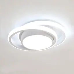 Moderne Comely LED Deckenleuchte 32W, 2350LM, 6500K, Ø 280mm – Energieeffiziente Lampe für Schlafzimmer, Badezimmer, Küche & Flur
