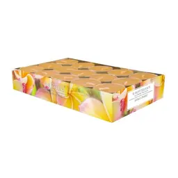 pajoma® Duft-Teelichte 30 Stück Mango-Orange | Brenndauer ca. 4 Stunden | Hochwertige Deko für Hochzeit und Gastronomie