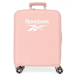 Reebok Roxbury Kabinenkoffer Pink 40x55x20 cm, 38,4 L, 2 kg, 4 Doppelrollen, TSA-Schloss, Handgepäck