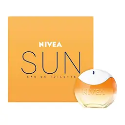 NIVEA SUN Eau de Toilette, Unisex-Parfum mit Sonnencreme-Duft, erfrischend und sommerlich (30 ml)